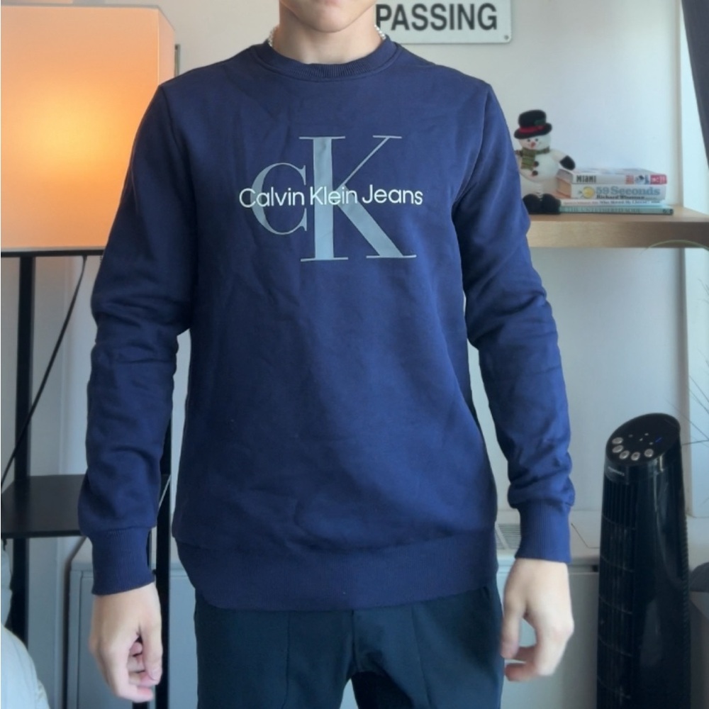 Calvin Klein jeans Sweater Navy Medium
